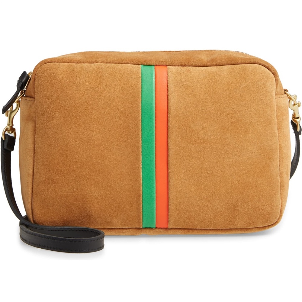 Clare V. Marisol Suede Crossbody